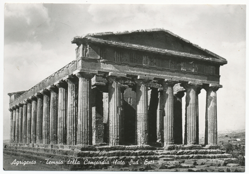 Vorschaubild zu Paestum, Agrigent: Tempel der Concordia, Südseite 